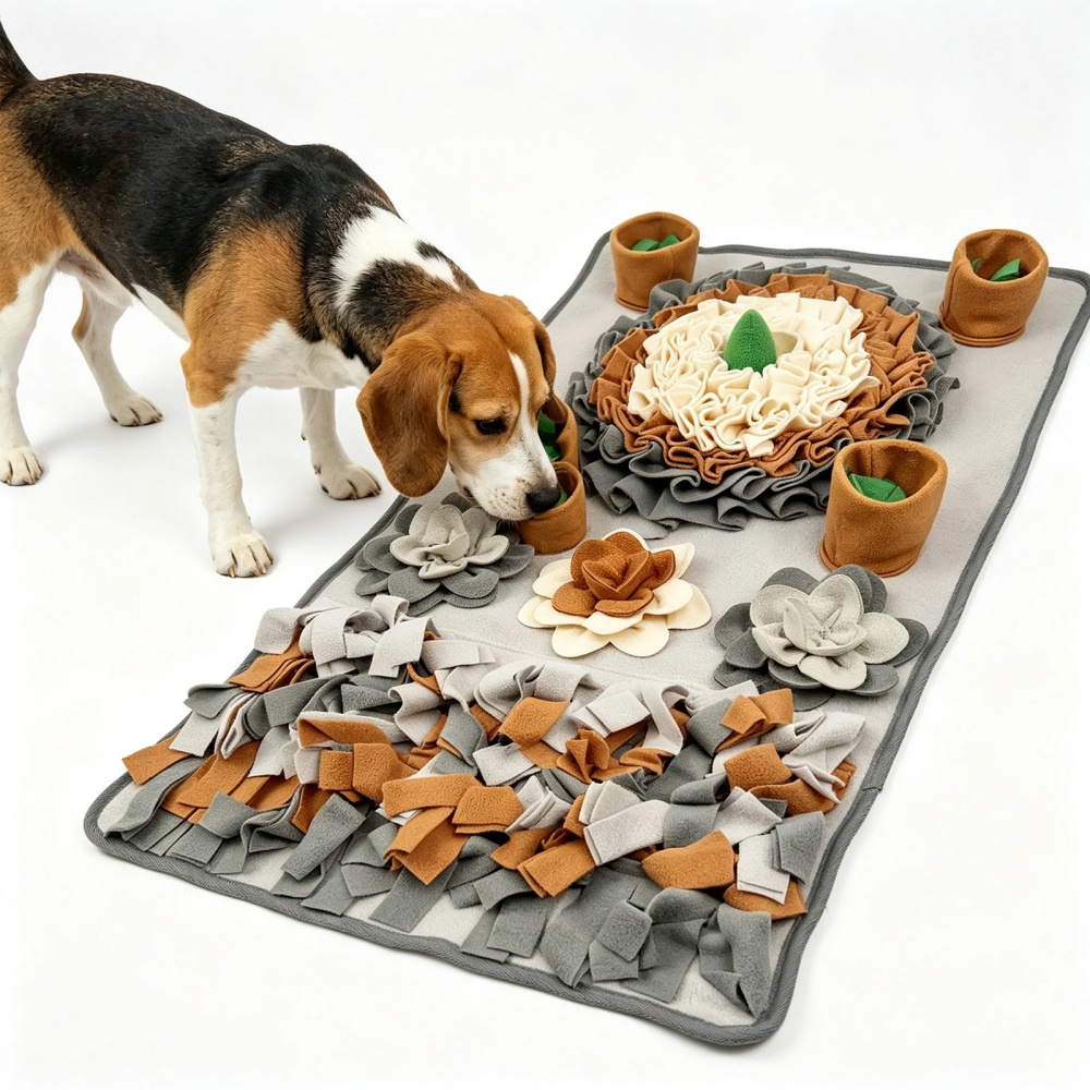 Snuffle Mat For Dogs - 다층 음식 숨김 디자인 반려동물 향기