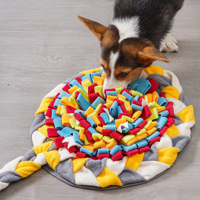 Dog Puzzle Feeder Toy - 강아지 후각 훈련 매트, 느린 급식