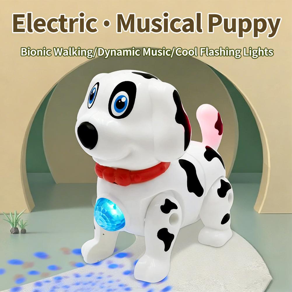 Suction Cup Dog Tug Toy - 전동 걷는 로봇 강아지 장난감, 줄을