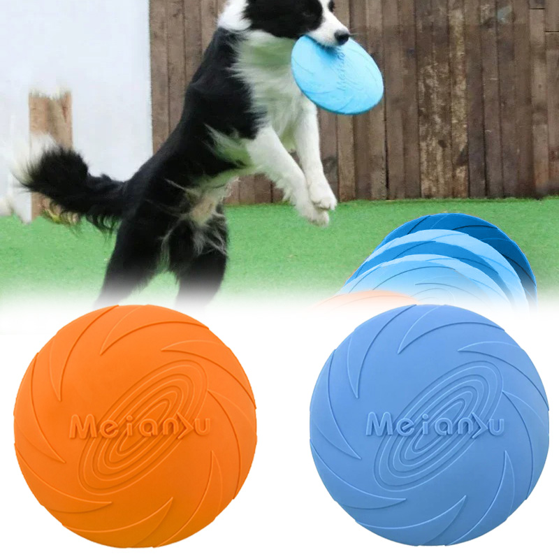 Flying Disc Dog Training Toy - 여러 가지 빛깔의 Frisbeed 개 장난감