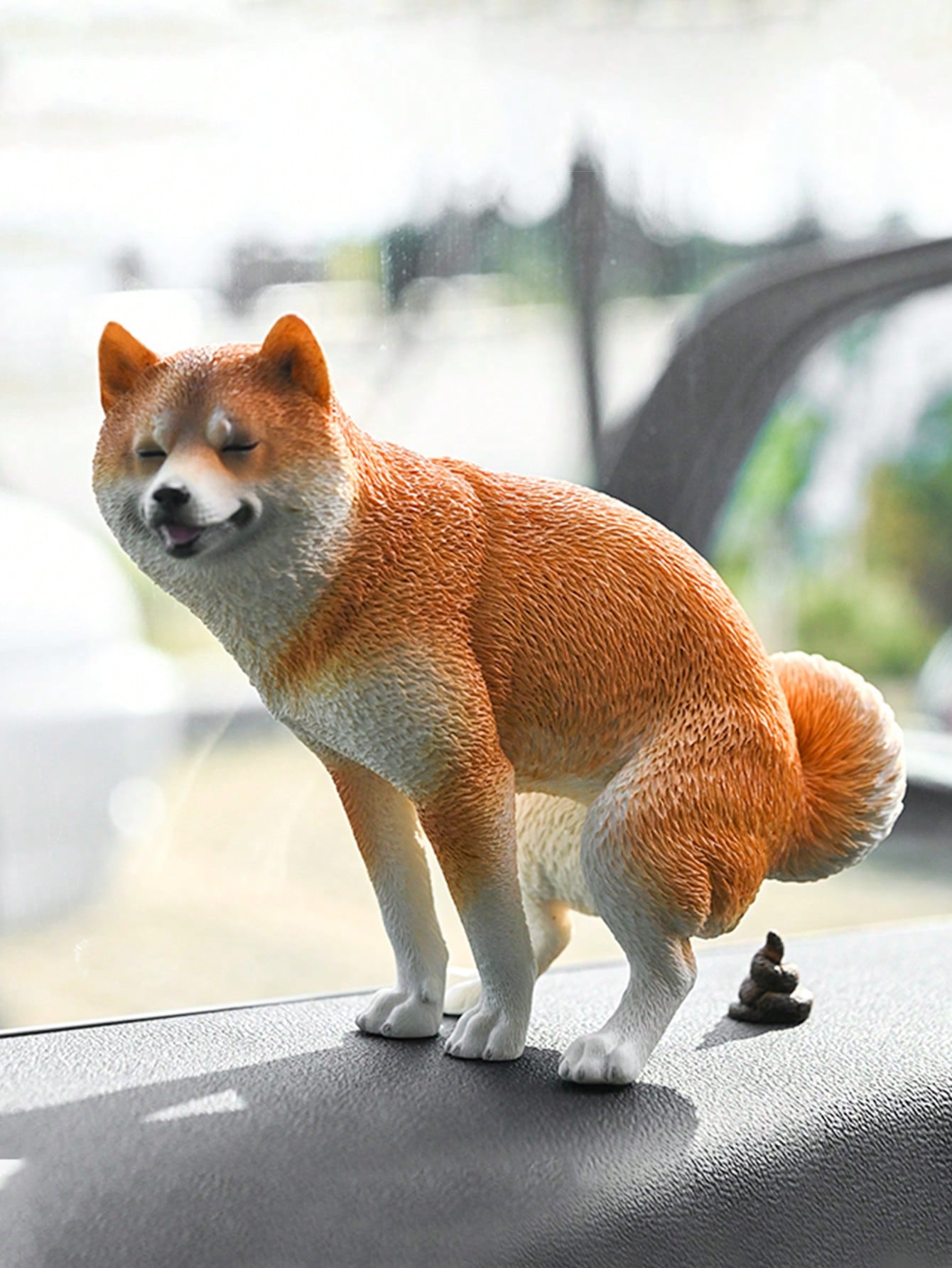 Dog Toys - 1세트 재미있는 시바견 장식품(똥과 소변 흐름