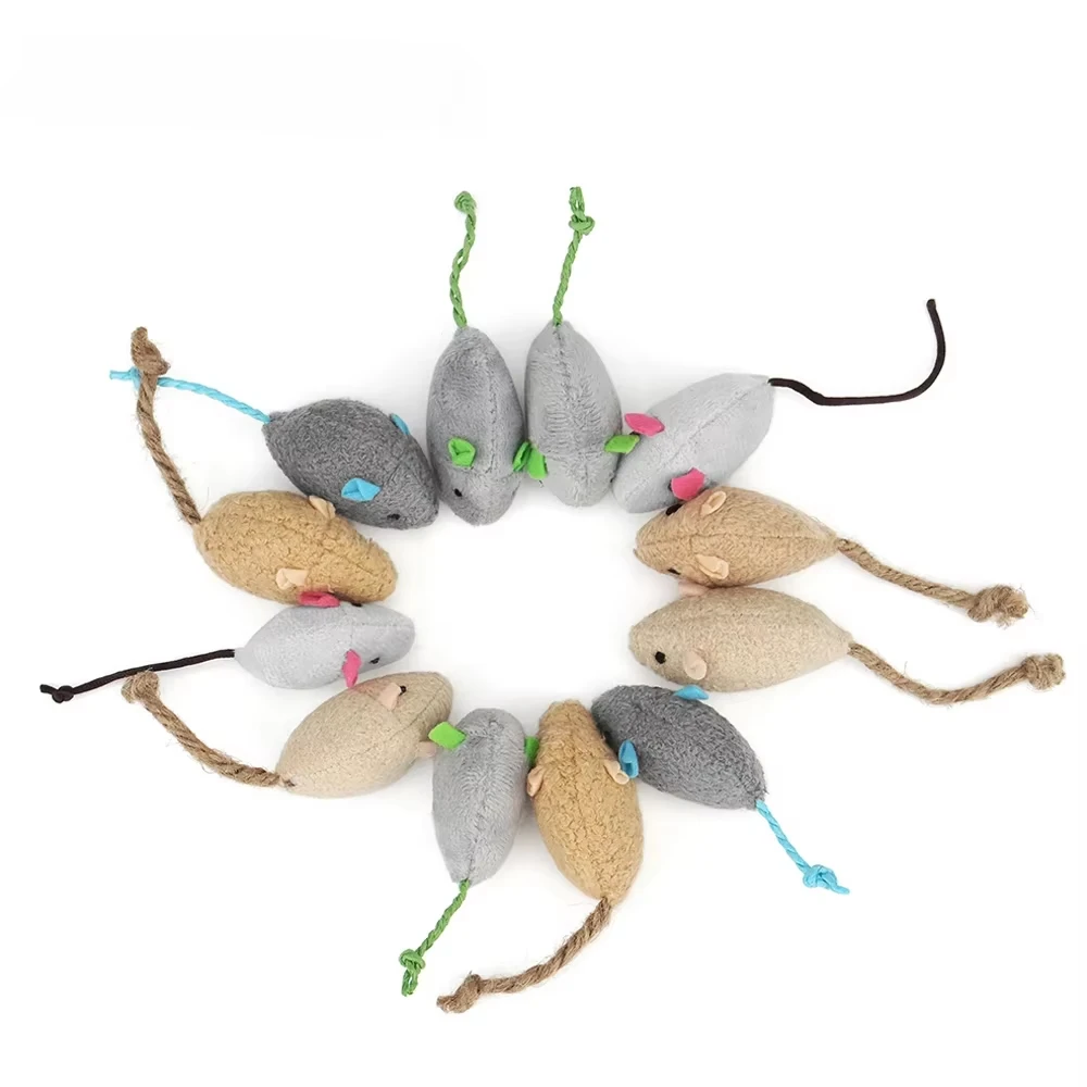 5개 세트의 딸랑이 고양이 장난감, 고양이 캣닢이 미리 - Catnip Interactive Plush Mouse 리뷰 및 가격