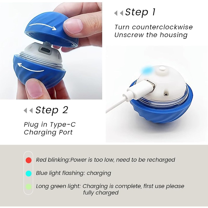 USB 스마트 강아지 인터랙티브 씹는 장난감 공 강아지 - Automatic Moving Dog Ball 리뷰 및 가격