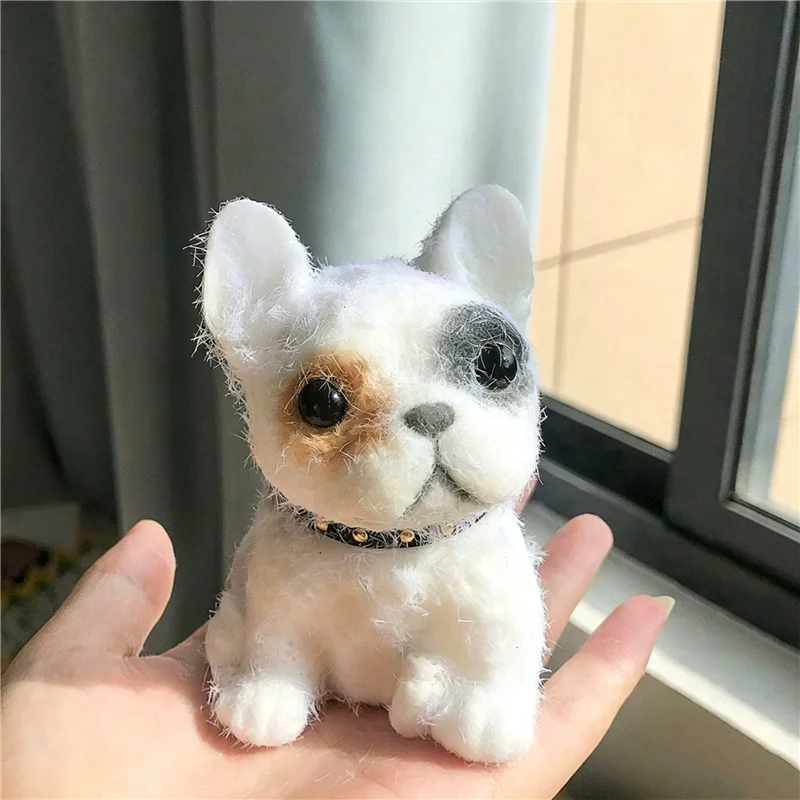 프렌치 불독 스퀴즈 토이 부드러운 TPR 귀여운 강아지 - Dog Toys 리뷰 및 가격