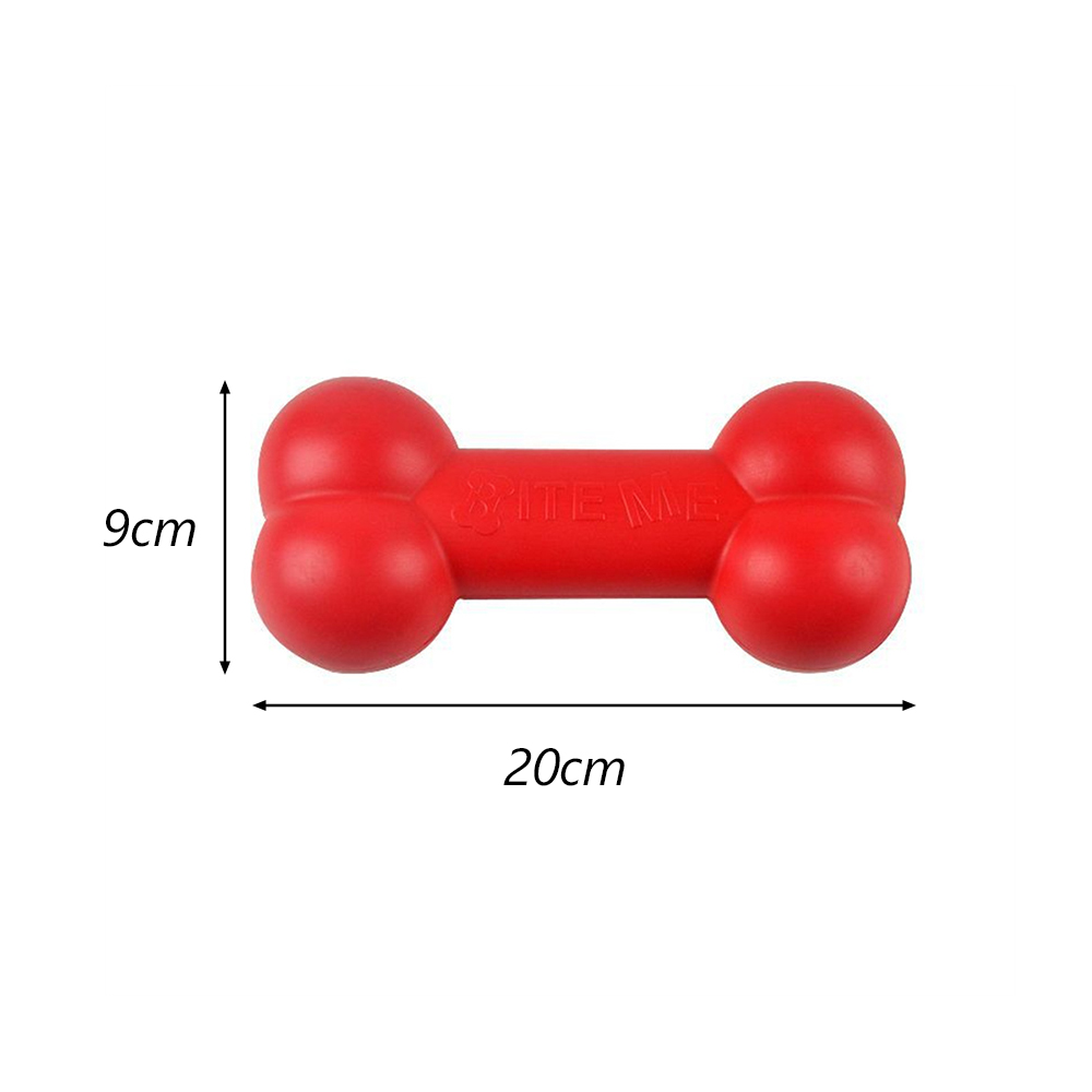 빨간색 TPR 뼈 모양 강아지 씹는 장난감, 파괴 불가 - Indestructible Dog Chew Toy 리뷰 및 가격