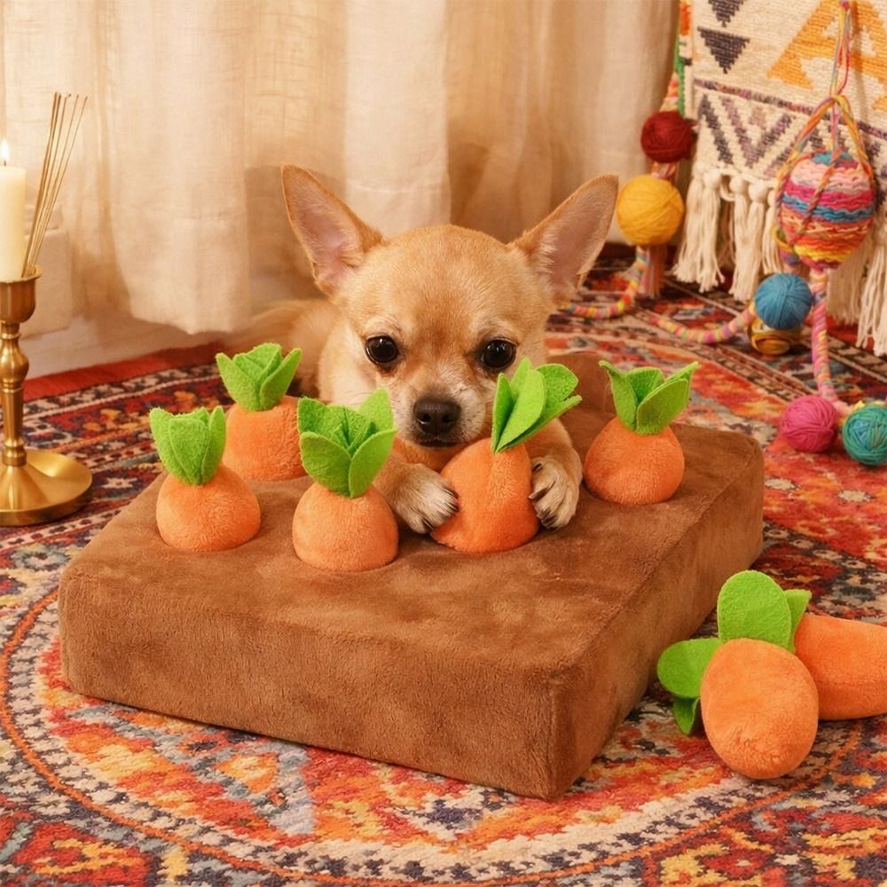 스트레스 해소 당근 스너플 매트, 분리 가능한 당근,  - Snuffle Mat For Dogs 리뷰 및 가격