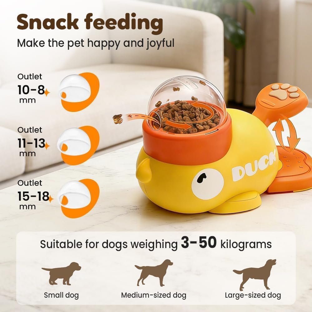 개, 고양이, 애완동물 급식기, 작은 노란 오리, 인터 - Dog Puzzle Feeder Toy 리뷰 및 가격