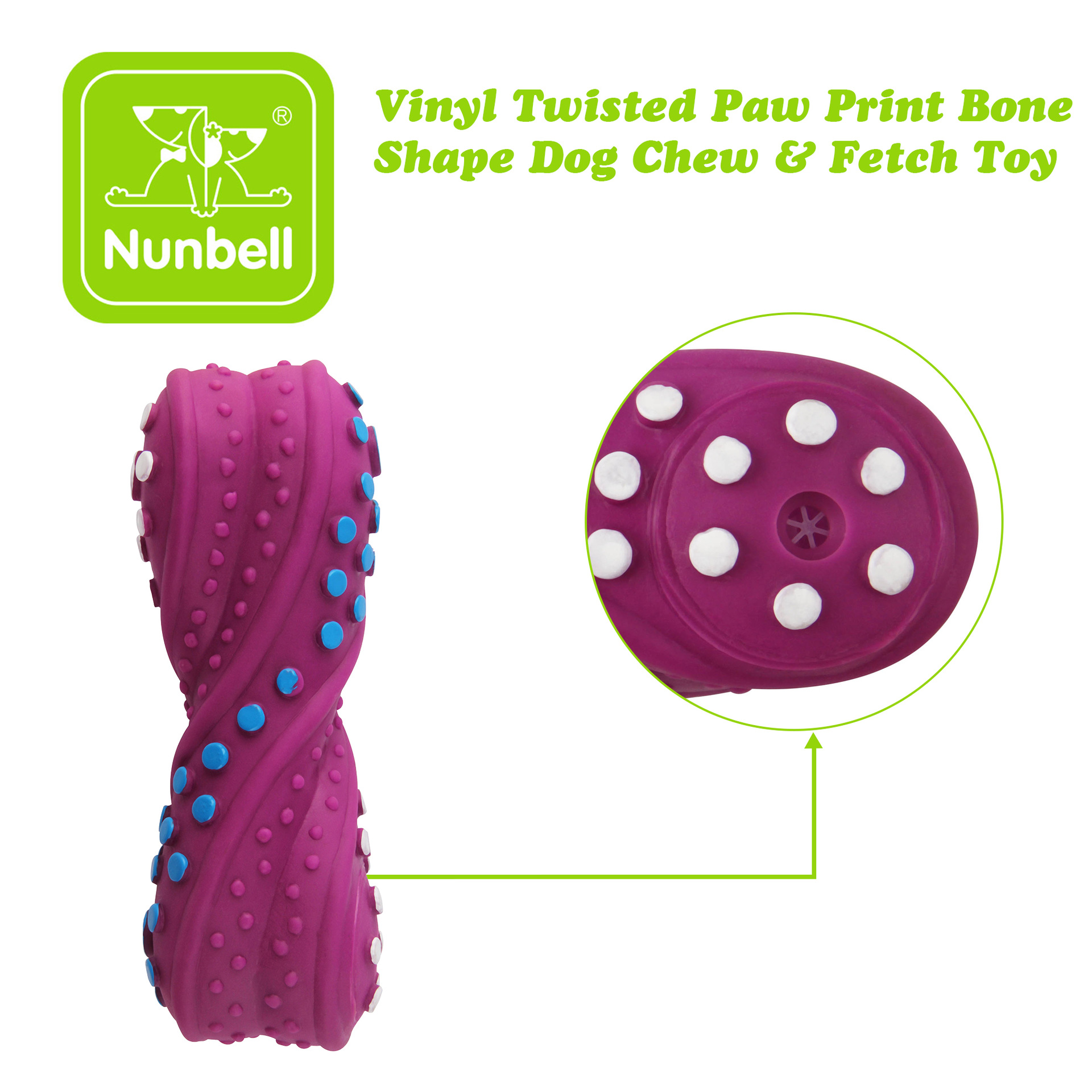 반려동물 삑삑이 장난감, 평평한 뼈 모양의 씹는 장난감 - Teeth Cleaning Dog Chew Bone 리뷰 및 가격