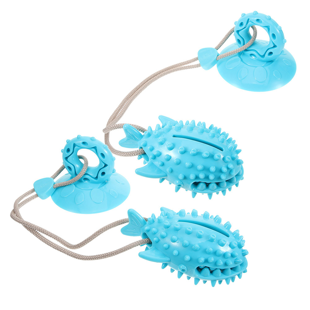 강아지용 흡착식 장난감 2개 세트: 상호작용 놀이, 씹 - Suction Cup Dog Tug Toy 리뷰 및 가격