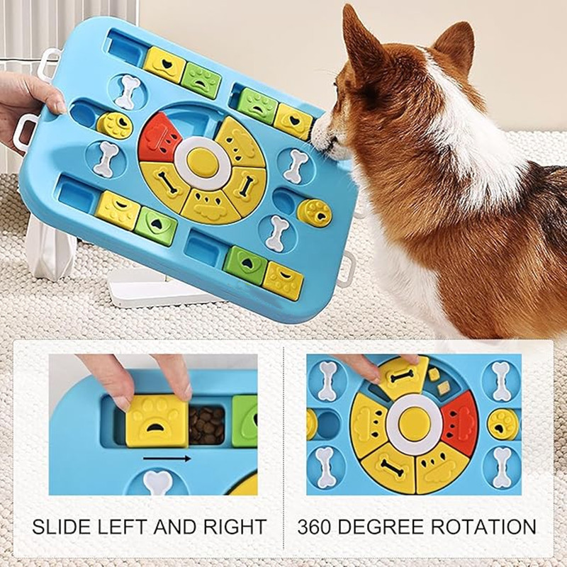 대형, 중형, 소형견 및 고양이용 인터랙티브 강아지 퍼 - Interactive Squeaky Plush Dog Toy 리뷰 및 가격