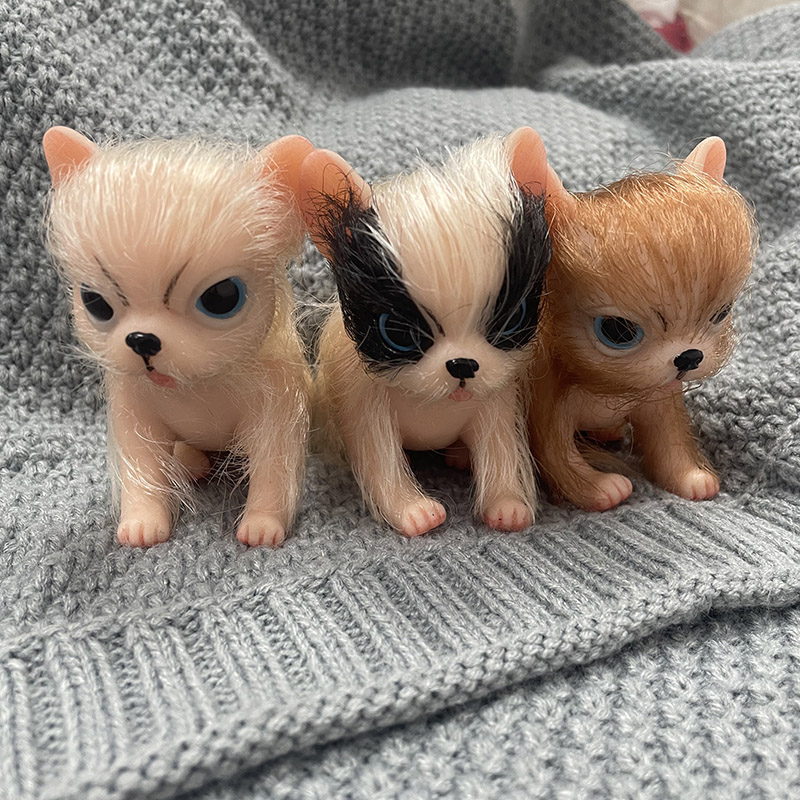 5인치 전신 실리콘 귀여운 미니 동물 치와와 강아지 인 - Interactive Squeaky Plush Dog Toy 리뷰 및 가격