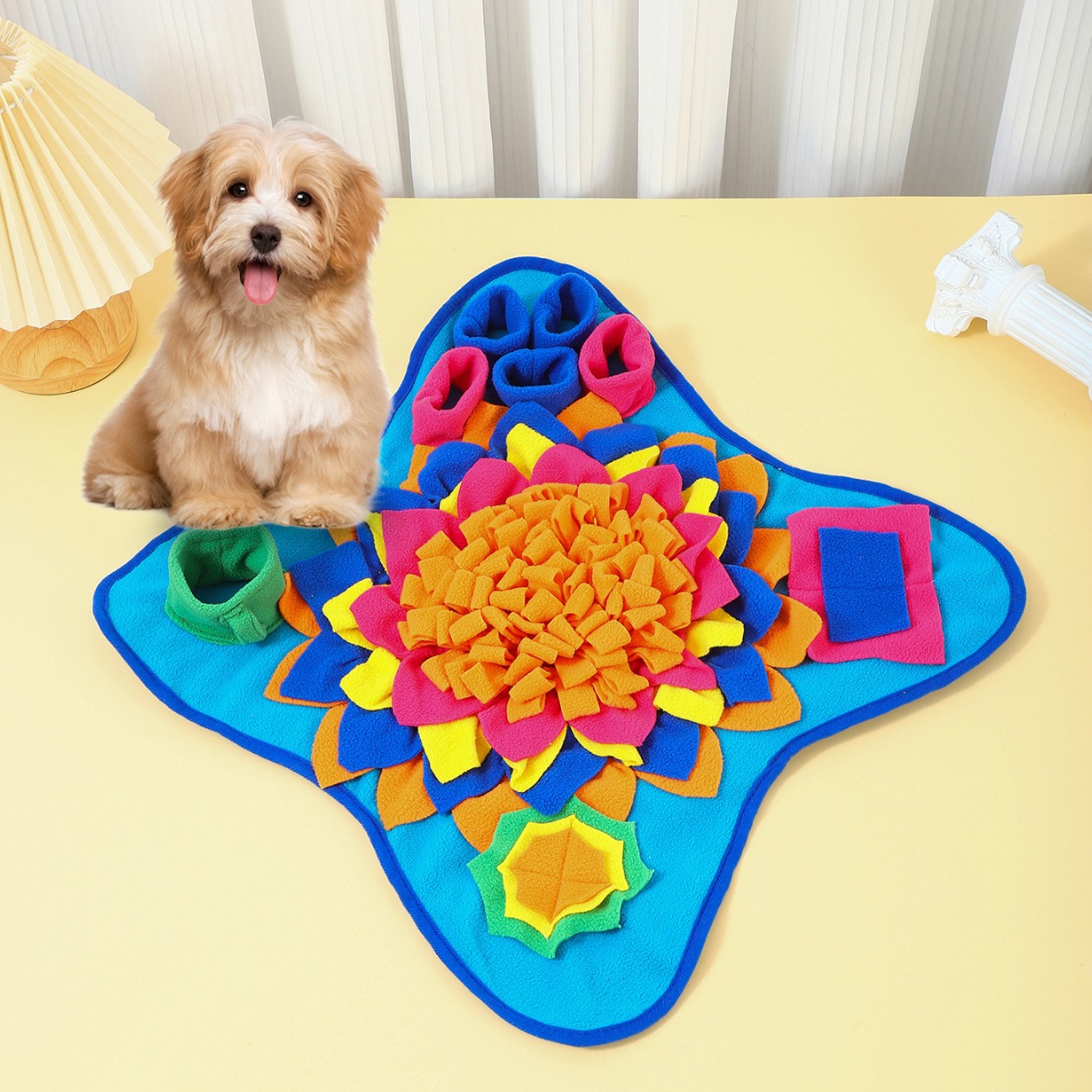 강아지용 펫 스너플 매트, 지루함 해소를 위한 인터랙티 - Snuffle Mat For Dogs 리뷰 및 가격