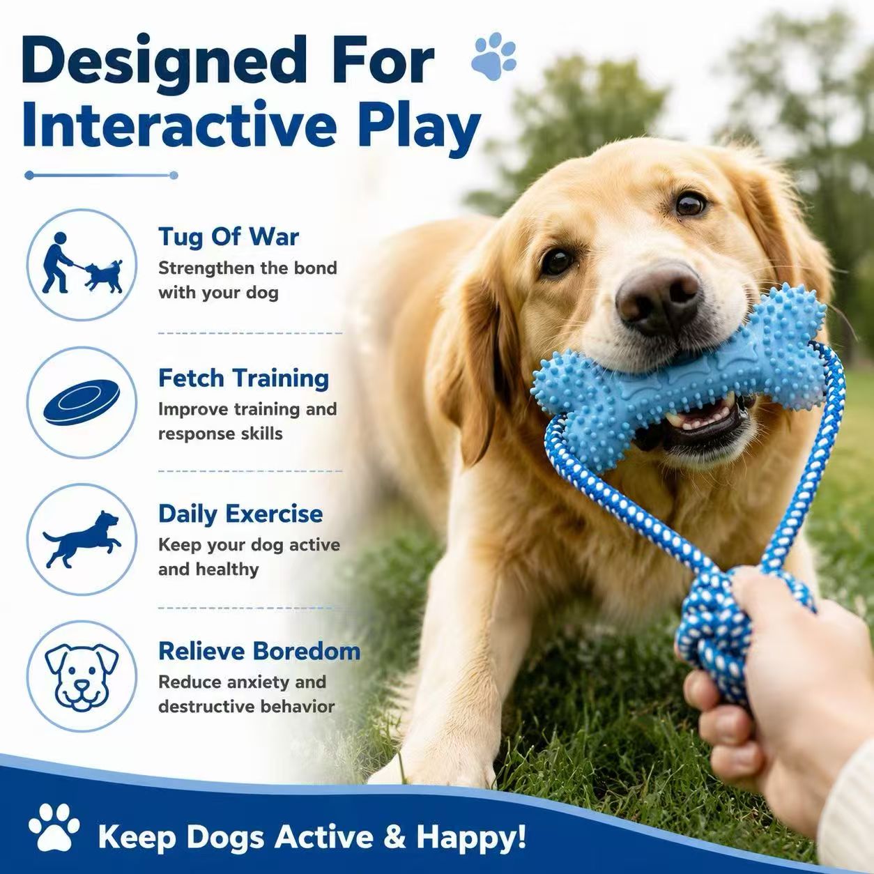 강하게 씹는 강아지들을 위한 내구성이 뛰어난 씹는 장난 - Dog Rope Toy Aggressive Chewers 리뷰 및 가격