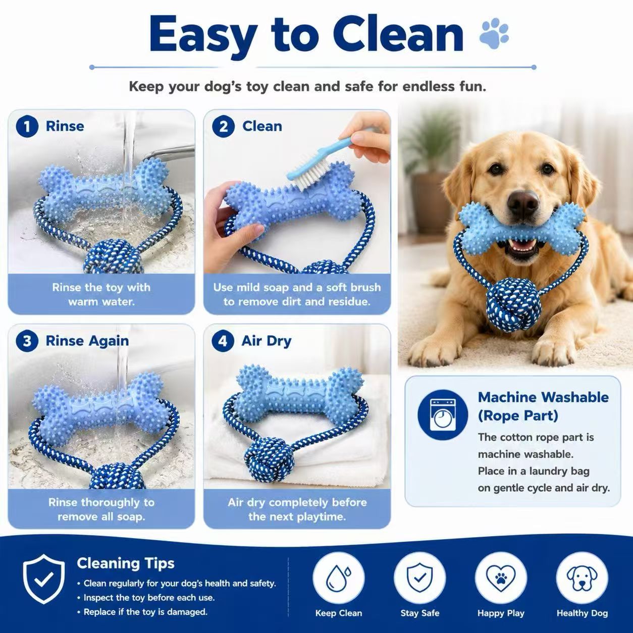 강하게 씹는 강아지들을 위한 내구성이 뛰어난 씹는 장난 - Dog Rope Toy Aggressive Chewers 리뷰 및 가격